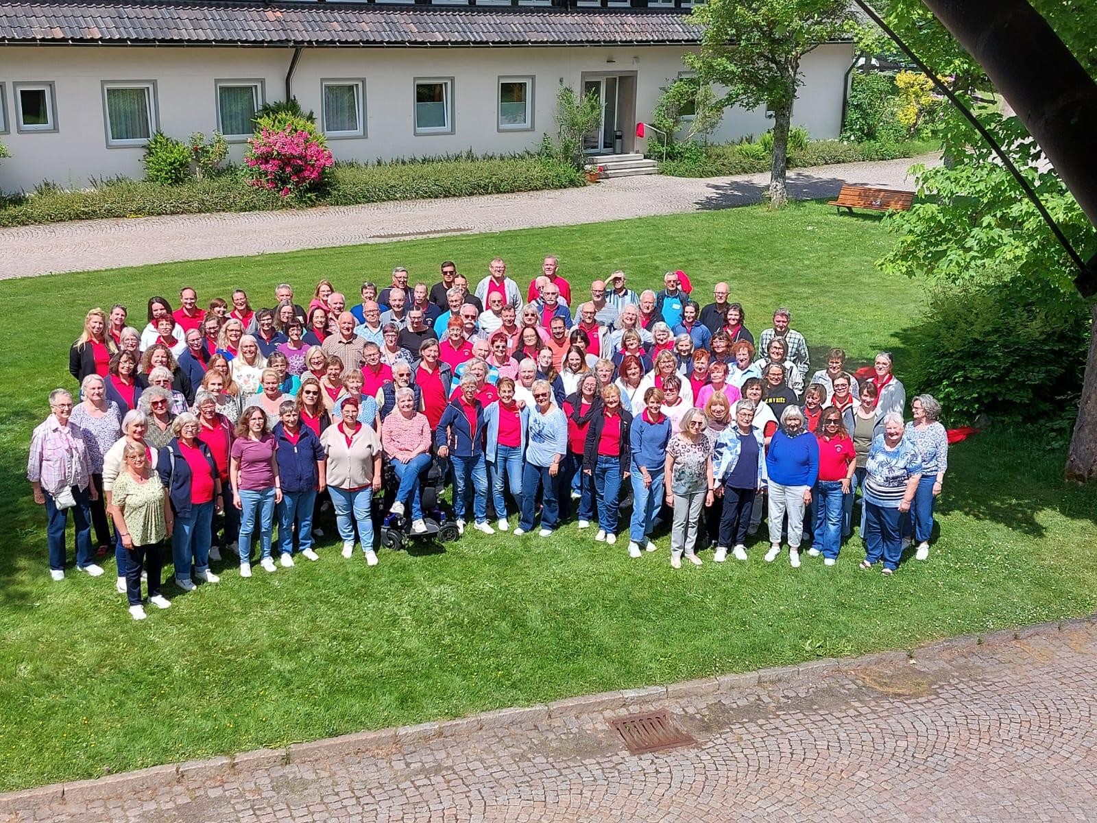 LUcanto und Swinging People beim Chorseminar im Haus Breitnau der BASF
